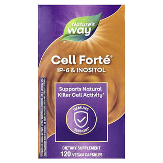 Nature's Way, Cell Forte, IP-6 & Inositol, 120 Vegan Capsules