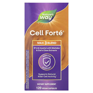 Nature's Way‏, Cell Forté MAX3, ‏120 כמוסות טבעוניות