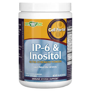 Nature's Way, Cell Forté, IP-6 et Inositol, Poudre ultrapuissante, Arôme agrumes, 410 g