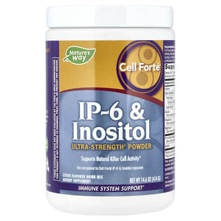 Nature's Way, Cell Forté, IP-6 și inozitol, pulbere ultra-rezistentă, citrice, 14,6 oz (414 g)