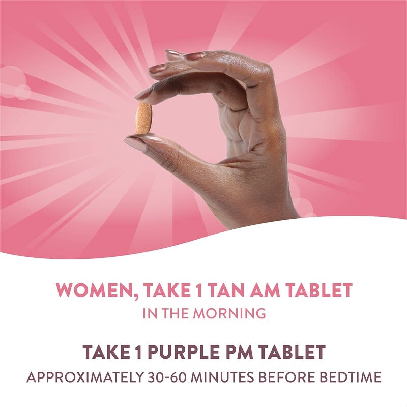 Nature's Way, AM/PM Menopause Formula, Women's Health, 30 AM Tablets & 30 PM Tablets