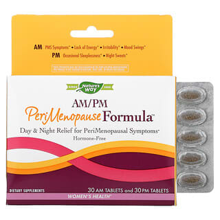 Nature's Way, AM/PM PeriMenopause Formula, 60 comprimidos