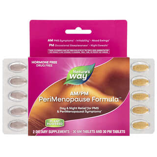 Nature's Way, AM/PM PeriMenopause Formula™, 60 Tabletten