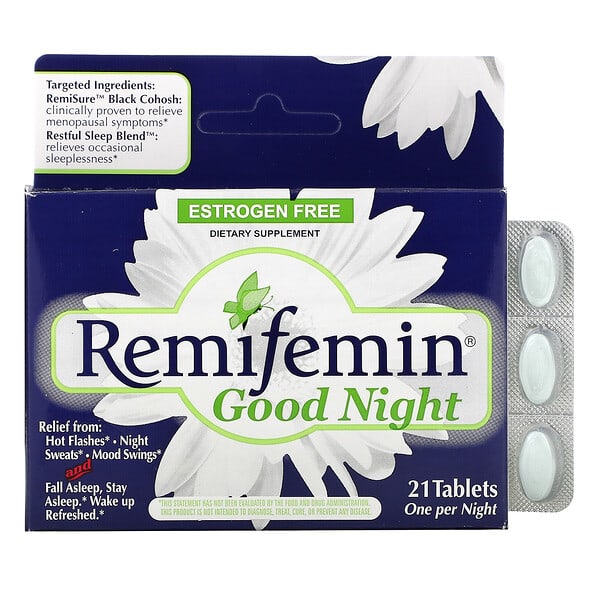 Nature's Way, Remifemin, Good Night, 21 Tablets
