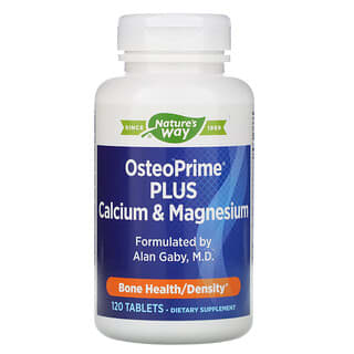 Nature's Way, OsteoPrime Plus Calcium und Magnesium, 120 Tabletten
