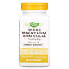 Krebs Magnesium Potassium Complex, 172 mg, 120 Vegan Tablets
