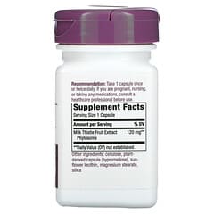Nature's Way, Premium Extract Silybin Advanced, 120 mg, 60 Vegan Capsules