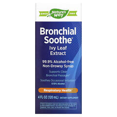 Nature's Way, Bronchial Soothe 支氣管舒緩劑，常春藤葉補充劑，3.4液量盎司（100毫升）
