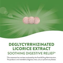 Nature's Way, DGL, Deglycyrrhizinated Licorice Extract, Licorice, 100 Chewable Tablets
