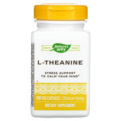 Nature's Way, L-Theanine, 100 mg, 180 Veg Capsules