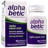 Alpha Betic, Alpha Lipoic Acid, 600 mg, 60 Capsules