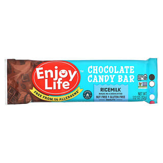 Enjoy Life Foods, 巧克力風味糖果棒，米漿，1.12盎司（32克）