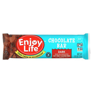 Enjoy Life Foods, Barritas de chocolate negro, 32 g (1,12 oz)