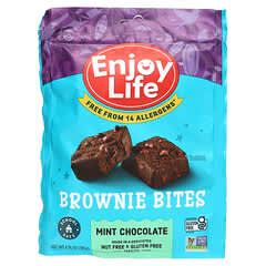 Enjoy Life Foods, Brownie Bites, Mint Chocolate, 4.76 oz (135 g) (Discontinued Item) 