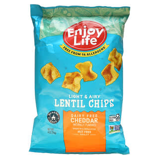Enjoy Life Foods, Lentil Chips, Light & Salty, 4 oz (113 g)