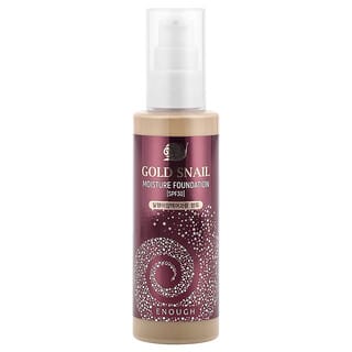 Enough, Gold Snail, Base Hidratante, FPS 30 e PA++, N.º 21, 100 ml (3,38 fl oz)