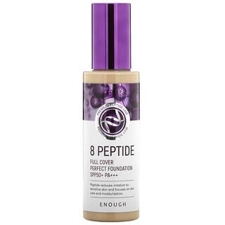 Enough, 8 Peptide, Full Cover Perfect Foundation, SPF 50+ PA+++, #13, 3.53 oz (100 g)