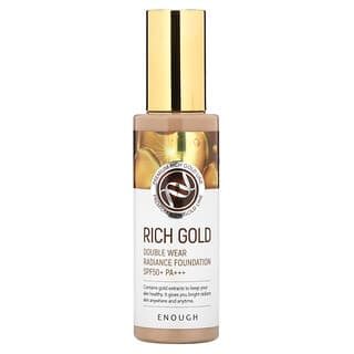 Enough, Rich Gold, Double Wear Radiance Foundation, SPF50+ PA+++, n°23, 100 g