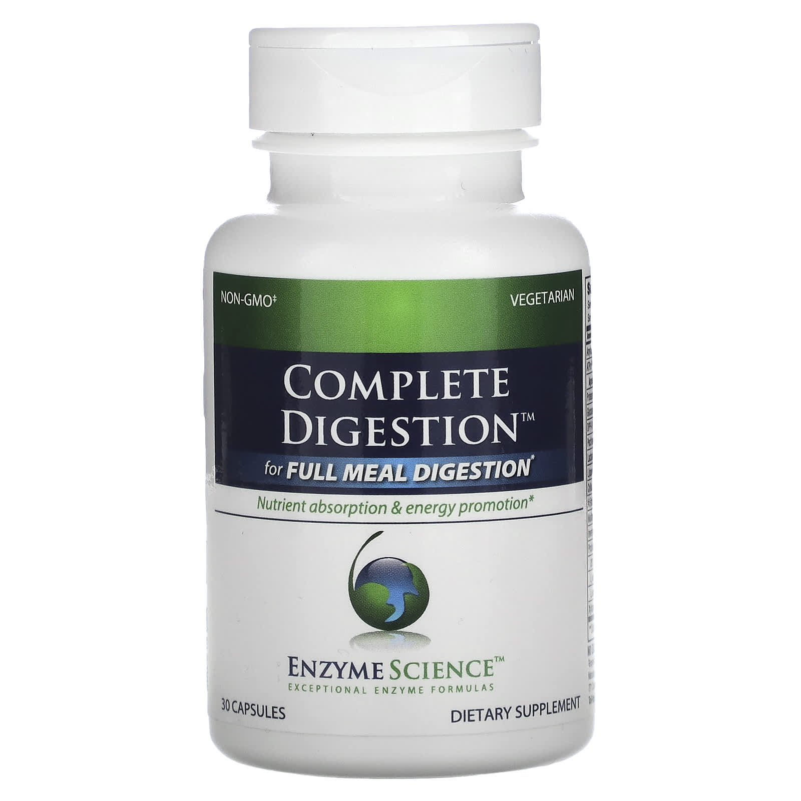 Enzyme Science, Complete Digestion, 30 Capsules (สินค้าเลิกจำหน่าย)