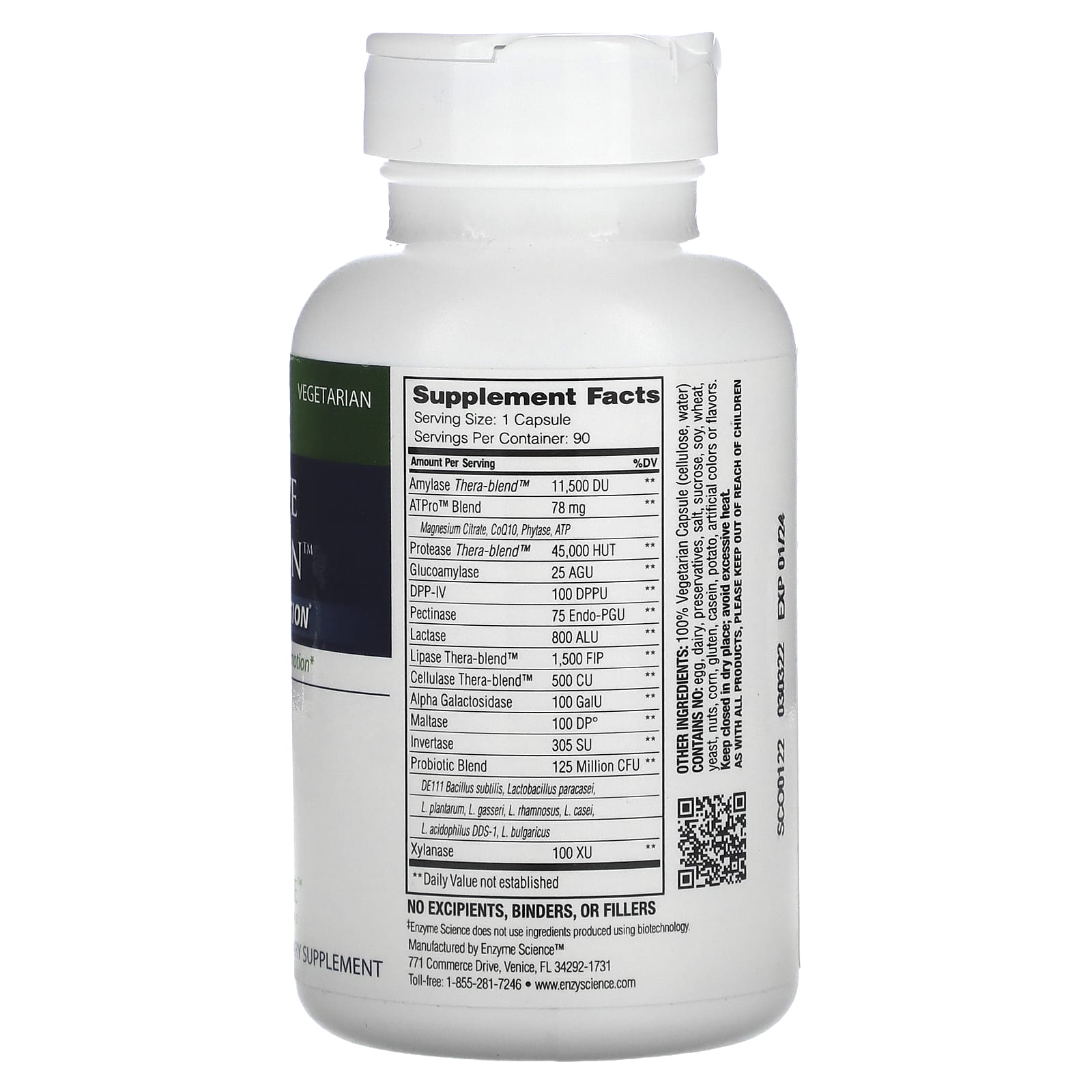 Enzyme Science, Complete Digestion、90粒