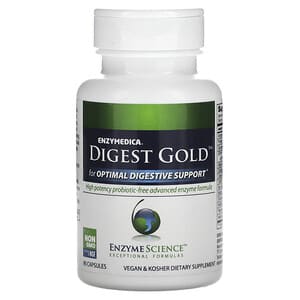 Enzyme Science, Digest Gold, 90 Capsules