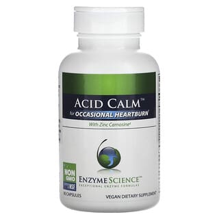 Enzyme Science, Acid Calm с цинком карнозином, 90 капсул
