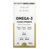Aqua Biome, Omega-3, Classic Strength, Lemon, 600 mg, 60 Softgels