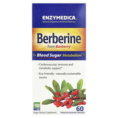ベルベリン、60 Targeted-Delivery Capsules
