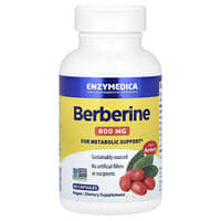 Enzymedica, Berberine, Berberin, 800 mg, 60 Kapseln (400 mg pro Kapsel)