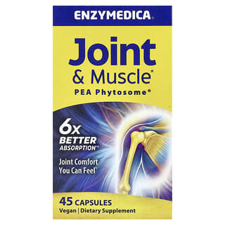 Enzymedica, Phytosome®, PEA para músculos y articulaciones, 45 cápsulas (300 mg por cápsula)