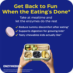 Enzymedica, Kids Digest®, Fruit Punch, 60 Chewable Tablets — foto 5