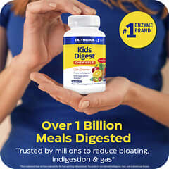 Enzymedica, Kids Digest®, Fruit Punch, 60 Chewable Tablets — foto 9