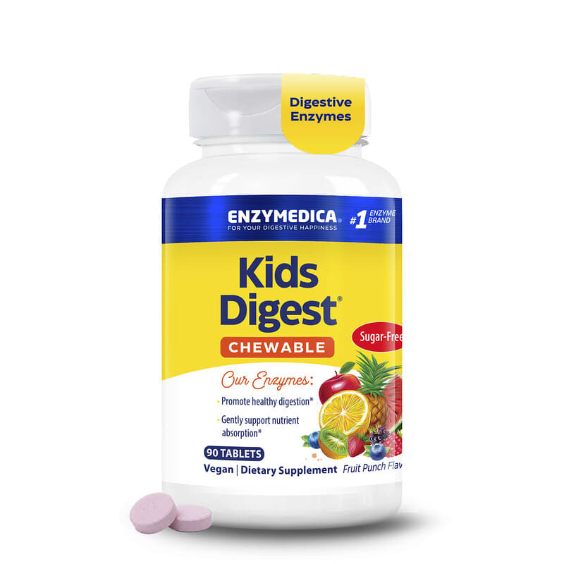 Kids Digest, Fruit Punch, 90 Tablets