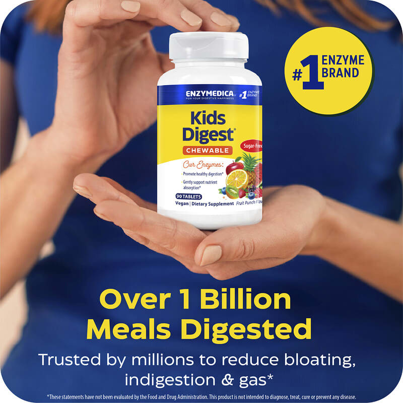 Kids Digest, Fruit Punch, 90 Tablets