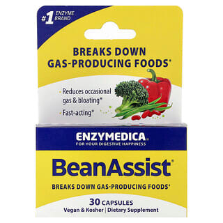 Enzymedica, BeanAssist®, 30 cápsulas