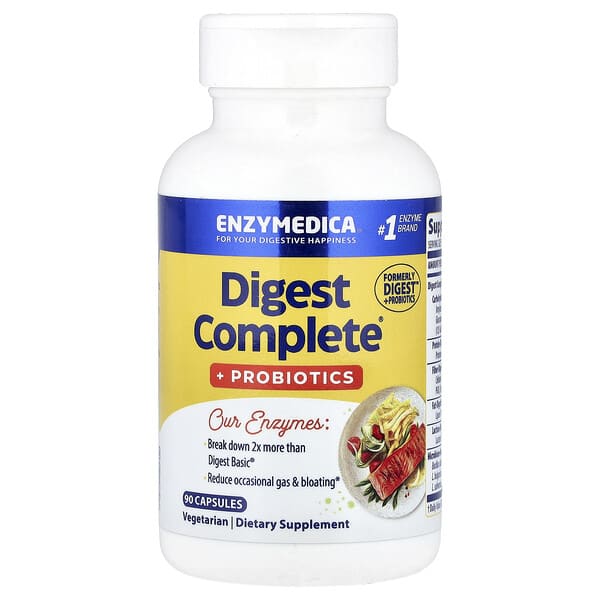 Digest Complete® +Probiotics, 90 Capsules