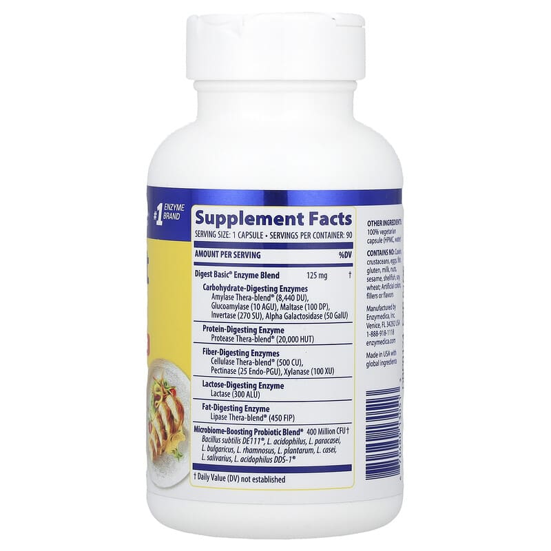 Digest Basic® + Probióticos, 90 Cápsulas
