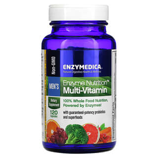 Enzymedica, Enzyme Nutrition Suplemento multivitamínico, Para hombres, 120 cápsulas