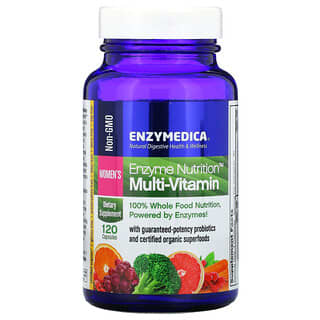 Enzymedica, Multivitamines Enzyme Nutrition, Pour femmes, 120 capsules