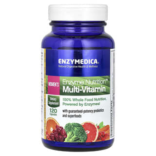 Enzymedica, Enzyme Nutrition（エンザイムニュートリション）マルチビタミン、女性向け、120粒