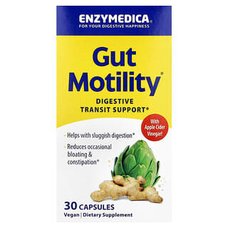 Enzymedica, Gut Motility，消化輸送幫助，30 粒膠囊