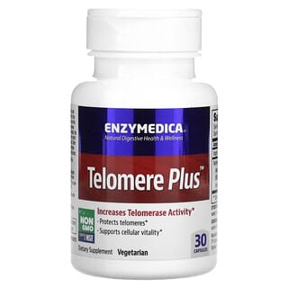 Enzymedica, Telomere Plus, 30 cápsulas