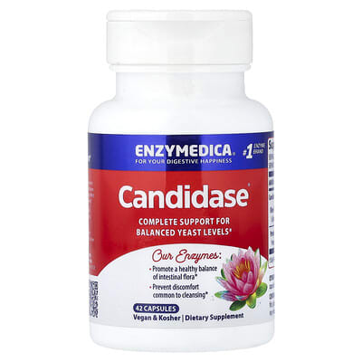 Enzymedica, Candidase®, 42 Capsules
