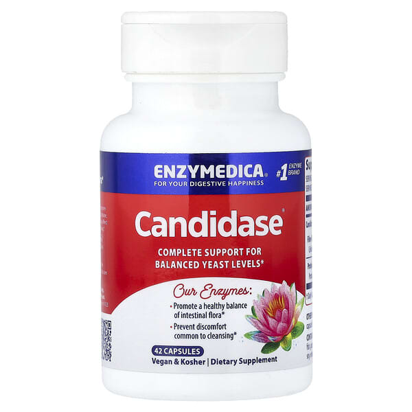 Enzymedica, 假絲酵母，42 粒膠囊