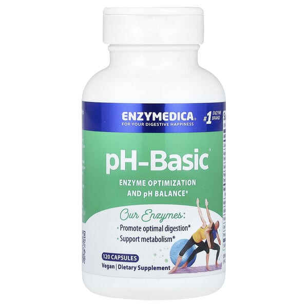 Enzymedica, pH-Basic, 120 Capsules