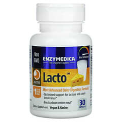 Enzymedica, Lacto，极先进的乳品消化配方，30 粒胶囊