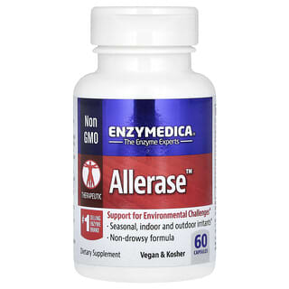 Enzymedica, Allerase, 60 Kapsul