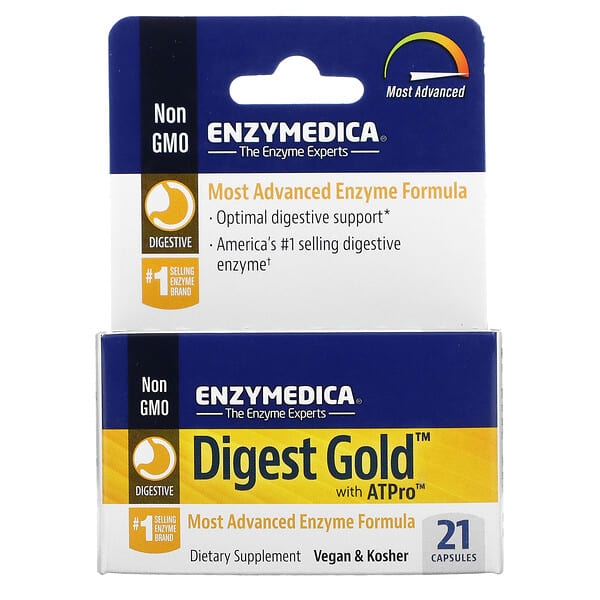 Enzymedica‏, Digest Gold with ATPro, 21 Capsules