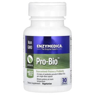 Enzymedica, Pro-Bio, 100억CFU, 캡슐 30정