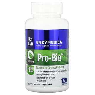 Enzymedica, Pro-Bio, Probiótico de potencia garantizada, 120 cápsulas